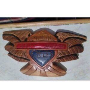 Harley-Davidson Wood Handmade 15 Inch Sign